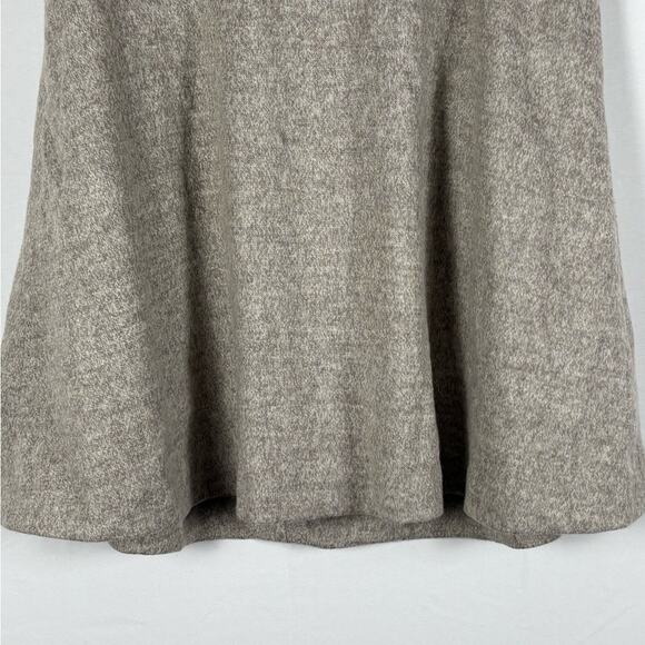Banana Republic Skirt Heathered Fit & Flare Wool Brown Size 2 - Picture 3 of 7